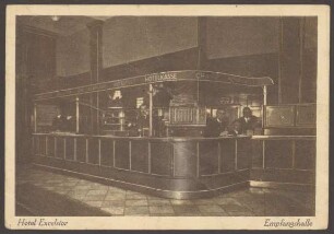 Ansichtskarte Hotel Excelsior, Empfangshalle, Stresemannstraße