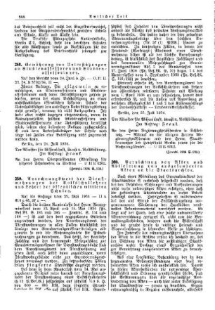 Gewährung von Unterstützungen an Studienassessoren und Studienassessorinnen : [Amtlicher Teil]