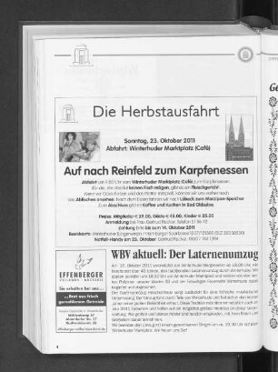 WBV aktuell: Der Laternenumzug