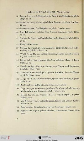 Tang-Dynastie 618-906 n. Chr. (Nr. 19-57)
