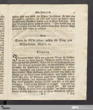 Leichen-Rede.