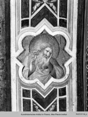 Szenen der Passion Christi : Rahmungen der Passionsszenen: Pelikan, Propheten, Heilige, Engel
