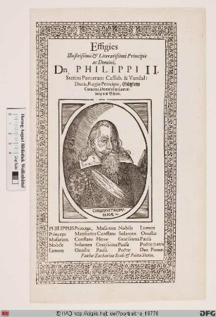 Bildnis Philipp II., Herzog von Pommern-Stettin
