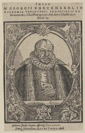 Bildnis des Georgius Burckhardus