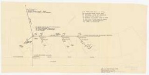 Fa. Thonet, Frankenberg/Eder Thonet-Siedlung: Technischer Plan, Kanalführung 1:200