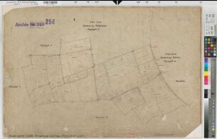 Niederaden (Lünen), Lanstrop (Dortmund), Umlegung Niederaden, Urkarte II Lanstrop Planblatt 9
