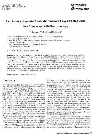 Luminosity-dependent evolution of soft X-ray selected AGN : new Chandra and XMM-Newton surveys