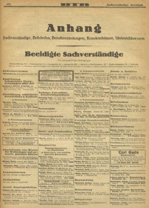 Beeidigte Sachverständigte