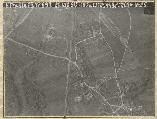 Bahnunterführung Etzenhausen, 2 km nördlich Dachau (1200 m)