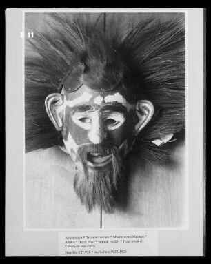 Maske eines Mannes