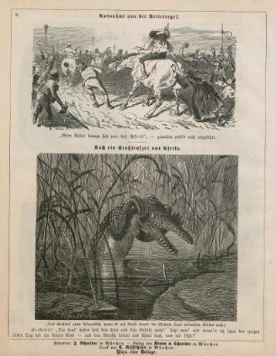 "Ausnahme von der Reiterregel" "Noch ein Stoßseufzer aus Afrika!