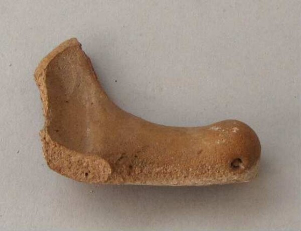 Fragment of a clay vessel