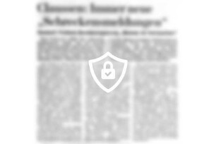 Claussen: [Name maskiert] "Schreckensmeldungen"