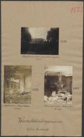Wohnzimmer im Schloß Conde a.d. Aisne