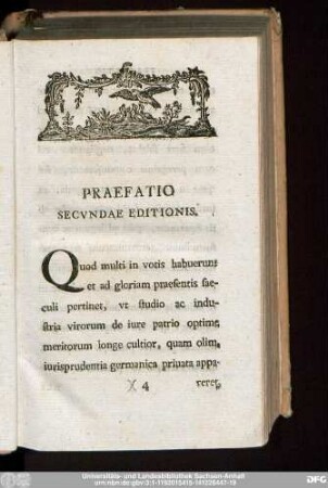 Praefatio Secundae Editionis.