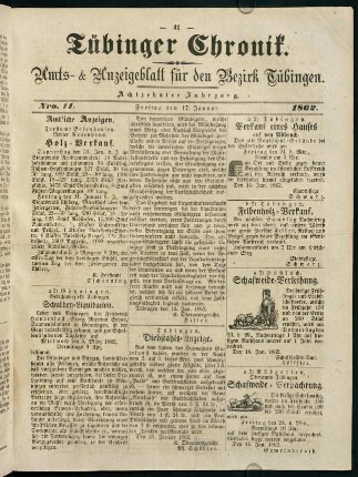 41-60, 17. Januar (Nr. 11) - 22. Januar (Nr. 15)