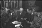 Montreux: Gruppen mit Presseleuten
