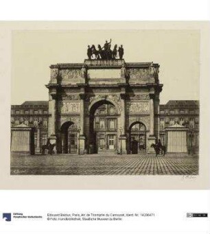 Paris, Arc de Triomphe du Carrousel