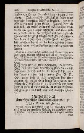 418-435, Einige Andachts-Übungen zu Christo JESU