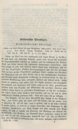 1-15 Kirchenhistorische Theologie