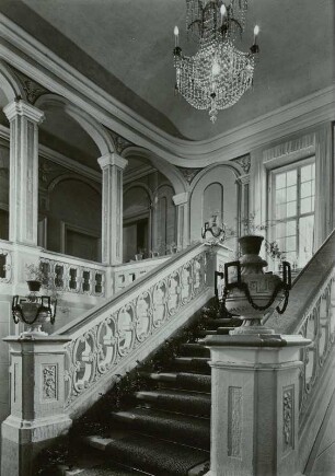 Schloss Rammenau, Treppenhaus