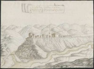 Castel Folit Visto dala Parte del Molino