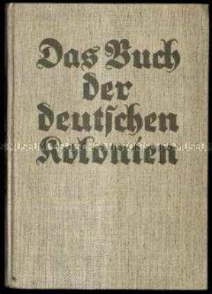 Abhandlung über die deutschen Kolonien