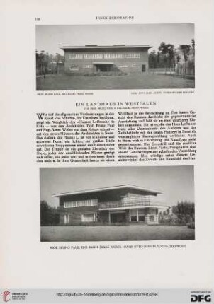 Ein Landhaus in Westfalen