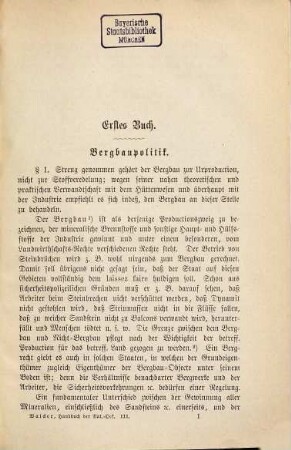 Handbuch der Nationalökonomie : für Studirende, Landwirthe, Industrielle, Kaufleute und andere Gebildete, 3,2. Bd. 3, Specielle Volkswirthschaftslehre, Abt. 2, Gewerbe- und Handelspolitik, einschießlich der Bergbaupolitik