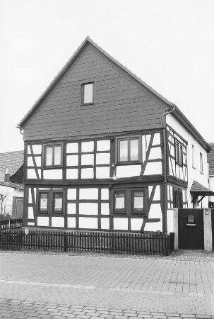 Wohnhaus, Fachwerk; Gründau, Obergasse 13