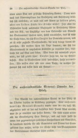 20-37 Die außerordentliche General-Synode in der Pfalz