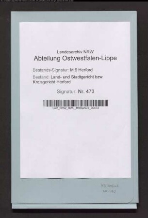 Erblasser: Krämer, Anna Maria Ilsabein, geb. Möller: