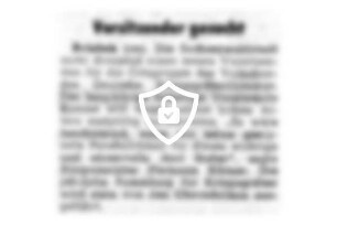 Vorsitzender gesucht