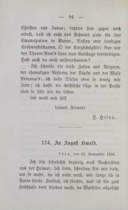124. An August Lewald