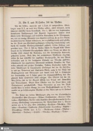 33. Die II. und III./Felda. 246 im Westen