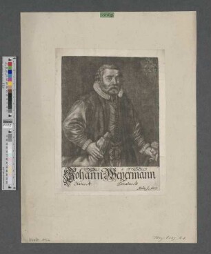 Johann Weyermann : Natus Ao. [leergelassen], Denatus Ao. [leergelassen]