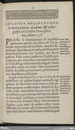 Philippus Melanchthon