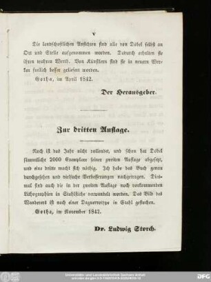 Zur dritten Auflage.