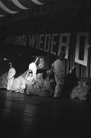 Fastnachtsitzung des Karlsruher Carneval Club im Großen Saal der Stadthalle