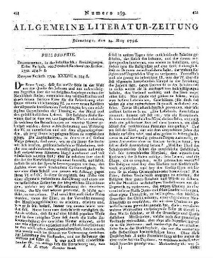 Philosophisches Journal. Bd. 1-3. Hrsg. von J. H. Abicht. Erlangen: Walther 1794-95 Mehr nicht ersch.
