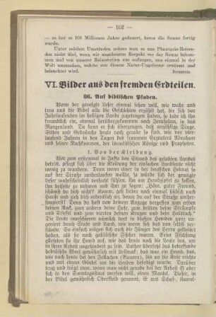 VI. Bilder aus den fremden Erdteilen