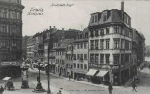 Leipzig: Münzgasse [Großstadt-Idyll]