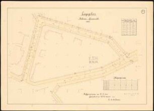 Kolonie Berlin-Grunewald: Lageplan 1:400