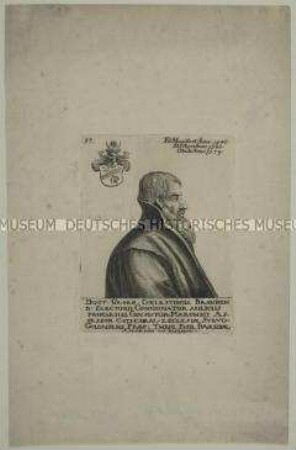 Porträt des lutherischen Theologen Georg Coelestinus