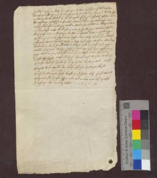 Kaufbrief des Hans Künig von Opfingen für Hans Heinrich Pfister von da über Güter daselbst.