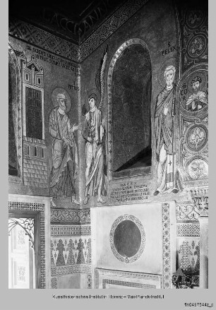 Bildprogramm des Palazzo dei Normanni : Petrus- und Paulus-Zyklus : Der Engel befreit Petrus aus dem Kerker