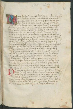 Enumeratio imperatorum (cum prologo) de Julio Caesare ad Wenceslaum