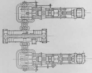 Oechelhäuser-Motor, Grundriß