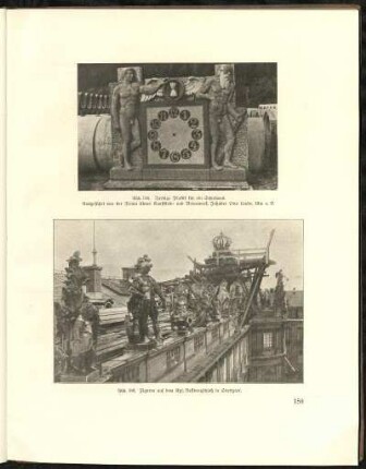 Abb. 189. Figuren auf dem Kgl. Residenzschloß in Stuttgart.
