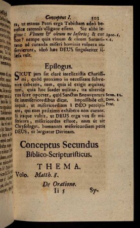 503-508, Conceptus Secundus Biblico-Scripturisticus.